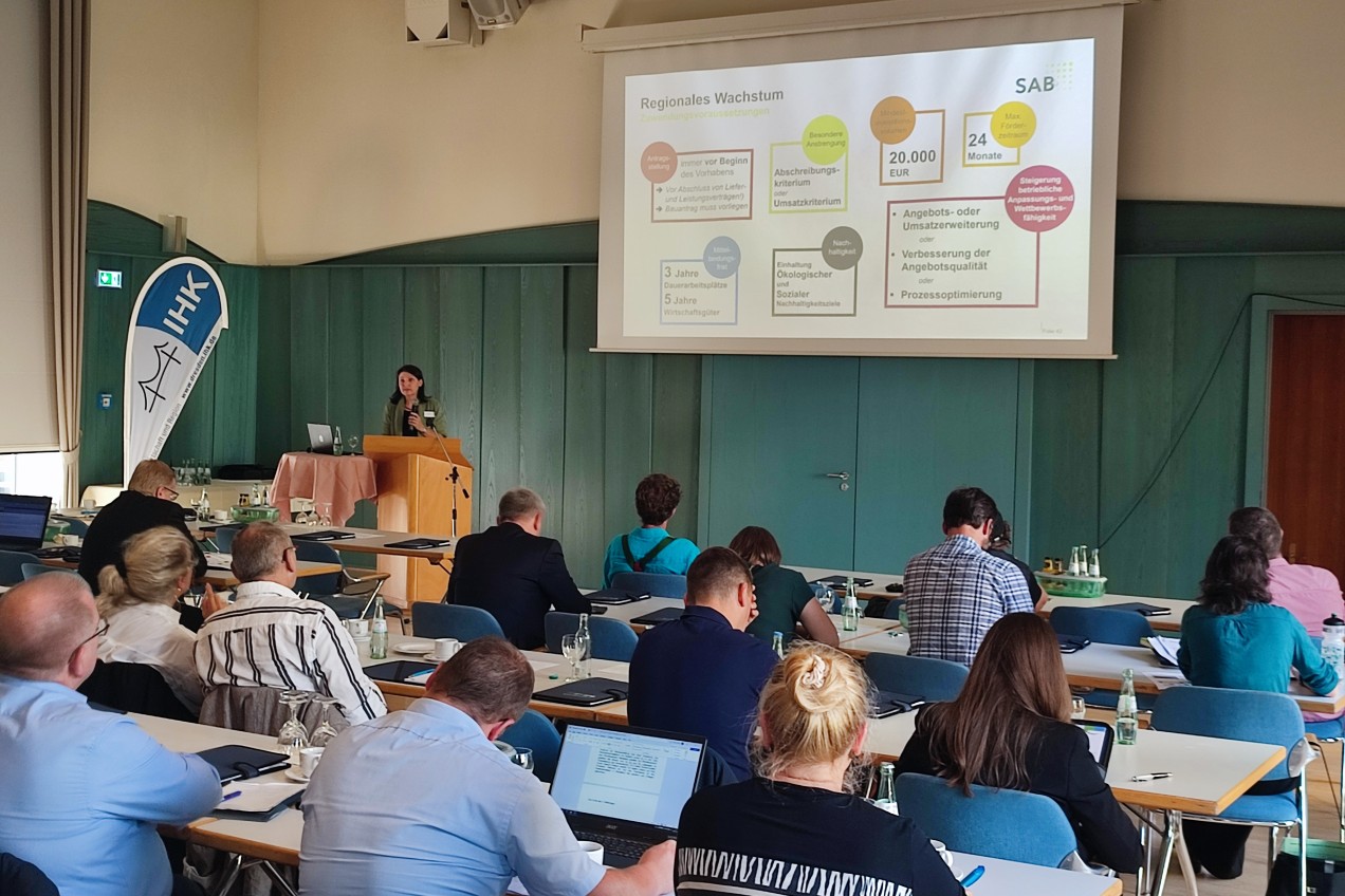 Vorstellung der JTF Förderprogramme am 19.09.2023 in Bautzen
