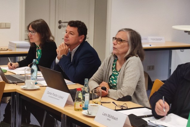 Dørte Pardo López von der EU-Kommission berichtet Neuigkeiten aus Brüssel