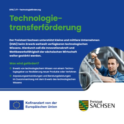 Titelseite Flyer Technolgietransferförderung