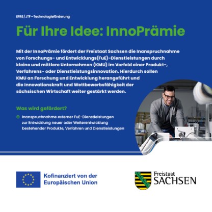 Titelseite Flyer InnoPrämie